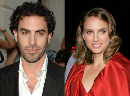 Sacha Baron Cohen, Natalie Portman Sacha Baron Cohen, Natalie Portman